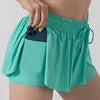 MUSCLYNE Damen 2-in-1 Performance Shorts – Schwarz