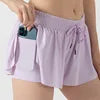 MUSCLYNE Damen 2-in-1 Performance Shorts – Schwarz