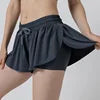 MUSCLYNE Damen 2-in-1 Performance Shorts – Schwarz