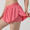 MUSCLYNE Damen 2-in-1 Performance Shorts – Schwarz