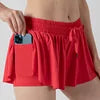 MUSCLYNE Damen 2-in-1 Performance Shorts – Schwarz