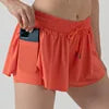 MUSCLYNE Damen 2-in-1 Performance Shorts – Schwarz