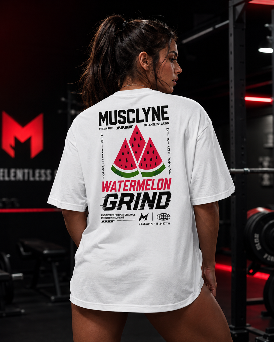 MUSCLYNE Watermelon Grind Unisex Bio-T-Shirt – Limitierte Sommer Auflage